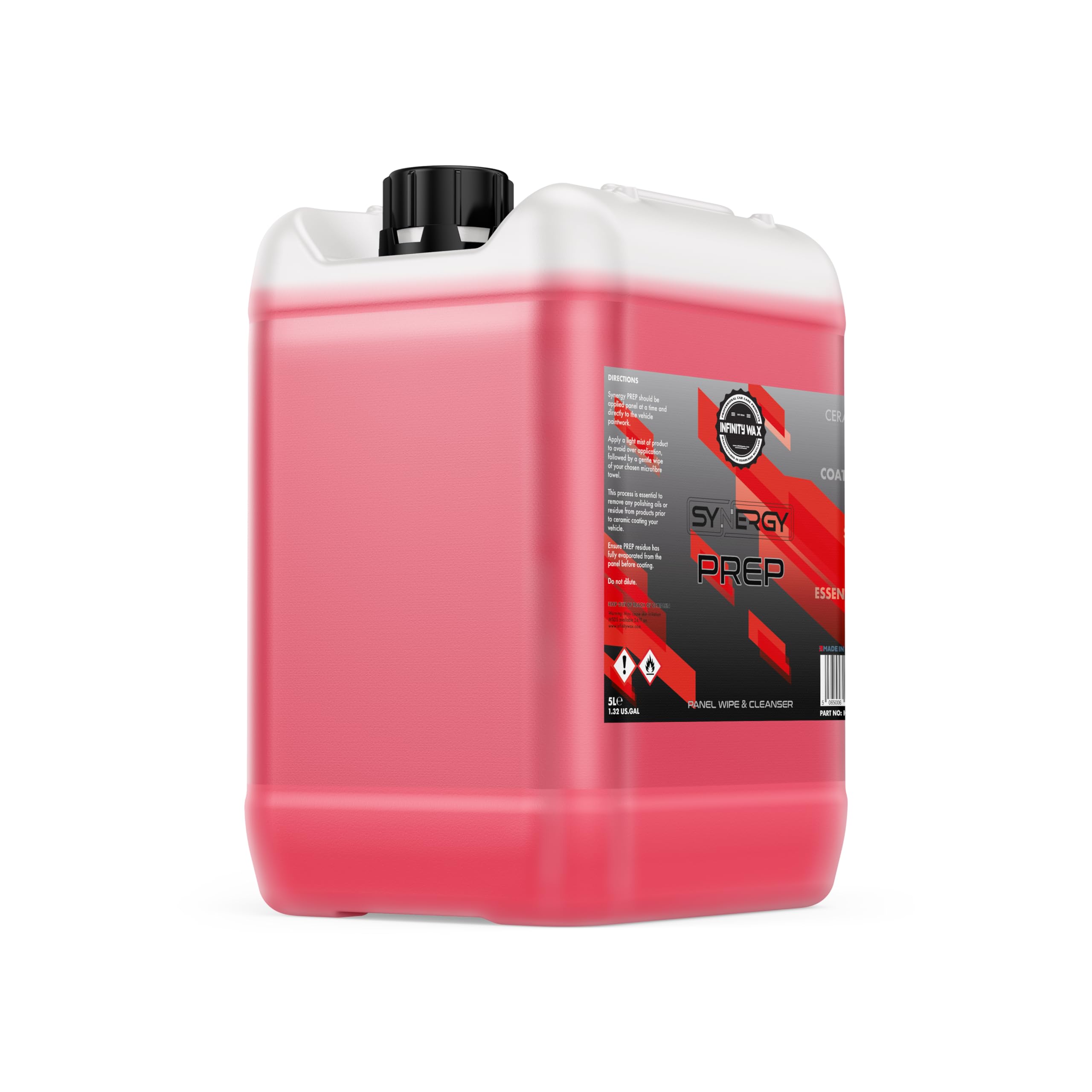 INFINITY WAX - Synergy Prep 5L Red Cola Scented Panel Wipe!