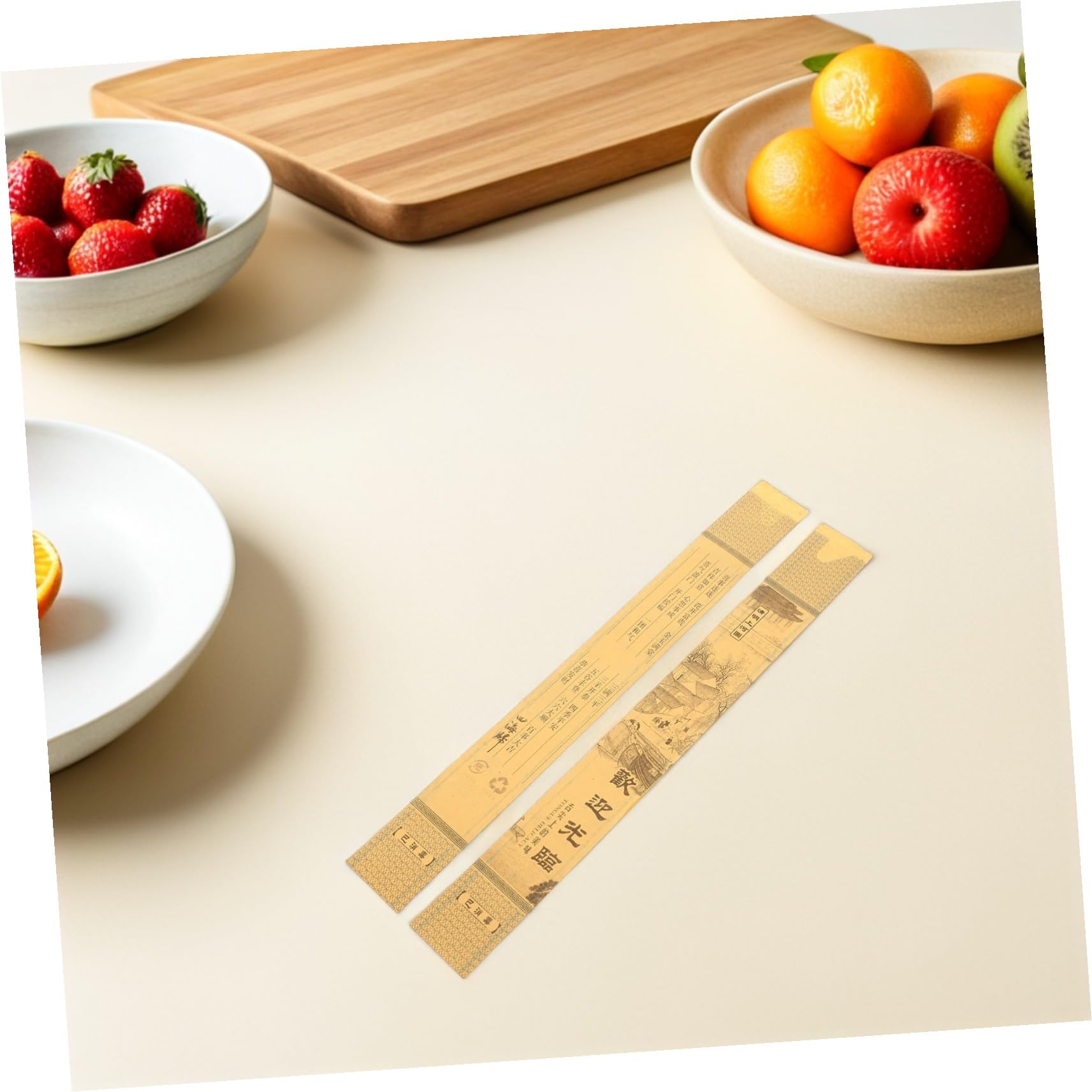 ULTECHNOVO Lot De 1 000 Pochettes en Papier pour Baguettes De Style Japonais Pochettes pour Baguettes Service De Cuisine