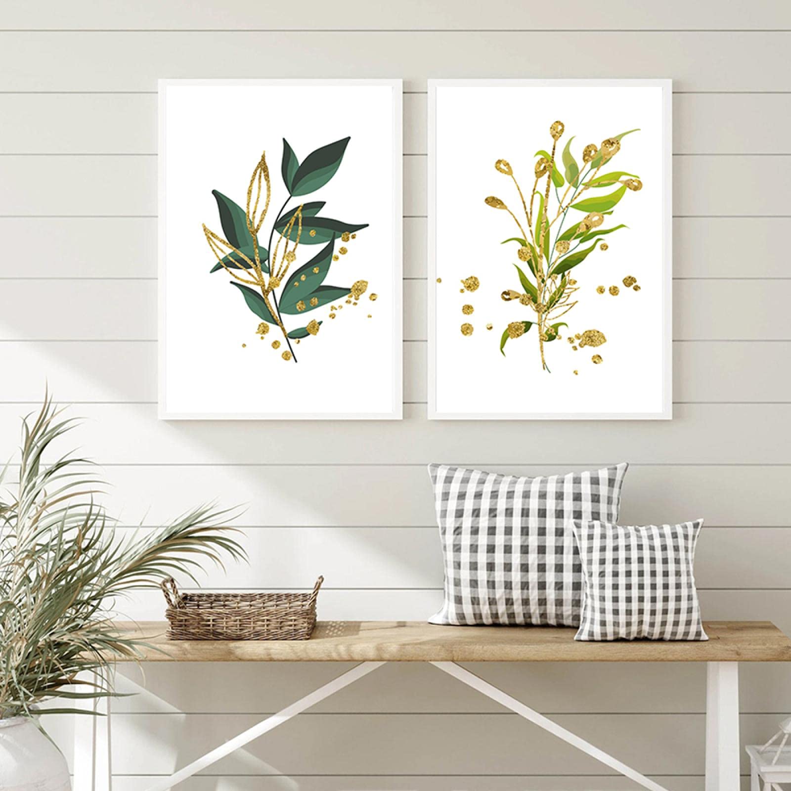 Imágenes de arte moderno botánico para decoración de interiores 8