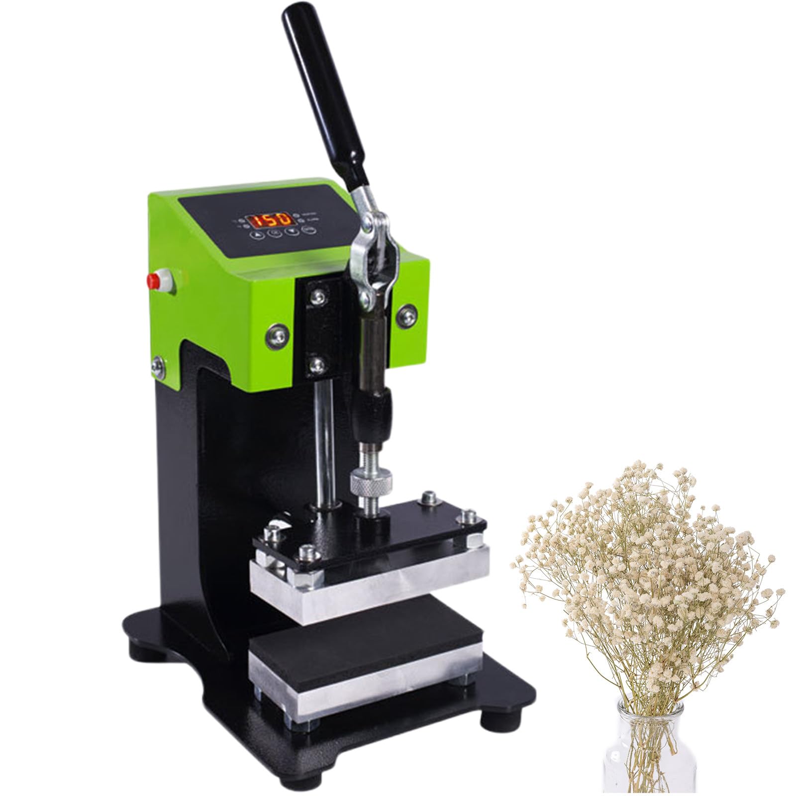 Presse à colophane 6x12cm pour t-shirts et fleurs séchées