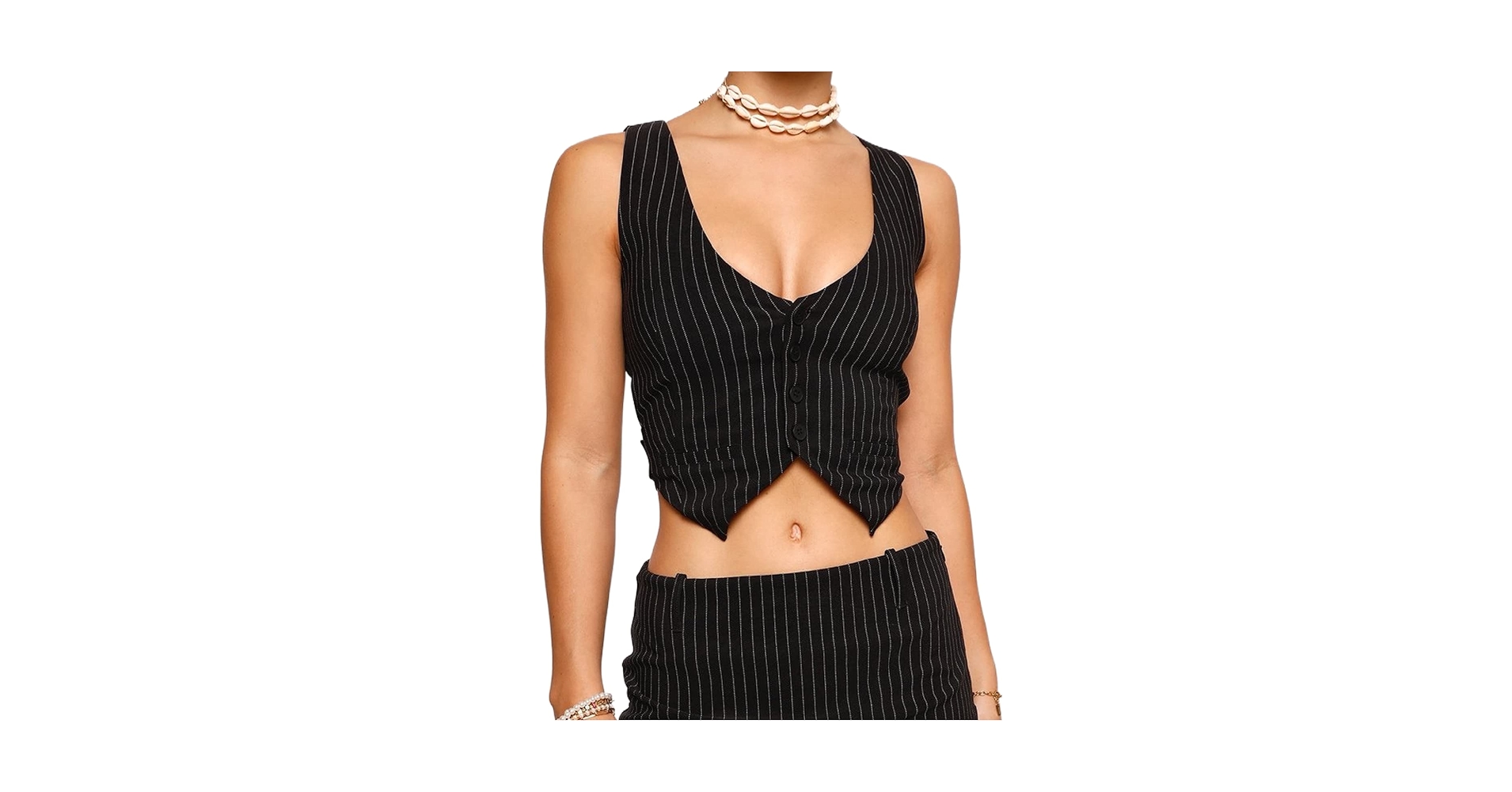 Amazon.com: KMBANGI Women's Button Waistcoat Vest Dressy