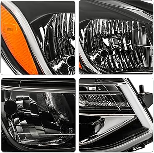 Miniatura 4 de SOCKIR Conjunto de faros delanteros para Chevy TRAX 2017-2022 sin LED DRL NON proyector halógeno de repuesto estilo OE fábrica faro derecho lado del