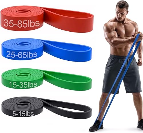 Miniatura 12 de Pull Up Bands, Resistance Bands, Pull Up Assistance Bands Set for Men & Women, Exercise Workout Bands for Working Out, Body Stretching, Physical