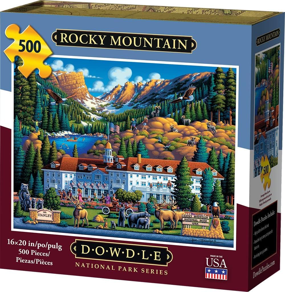 Dowdle Jigsaw Puzzle - Rocky Mountain National Park - 500 Piece
