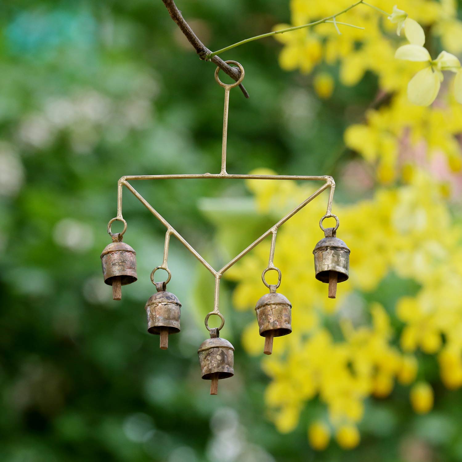 Carillon à vent unique fait main Feng Shui Cloches pour extérieur intérieur et décoration de jardin