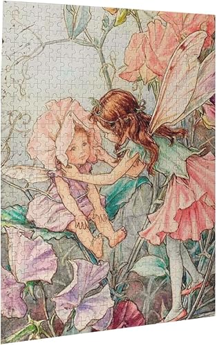 Miniatura 2 de Rompecabezas de 500 piezas para adultos, diseño de hadas, diseño vintage de hadas, diseño de hadas, para adultos, 500 piezas en adelante, regalo