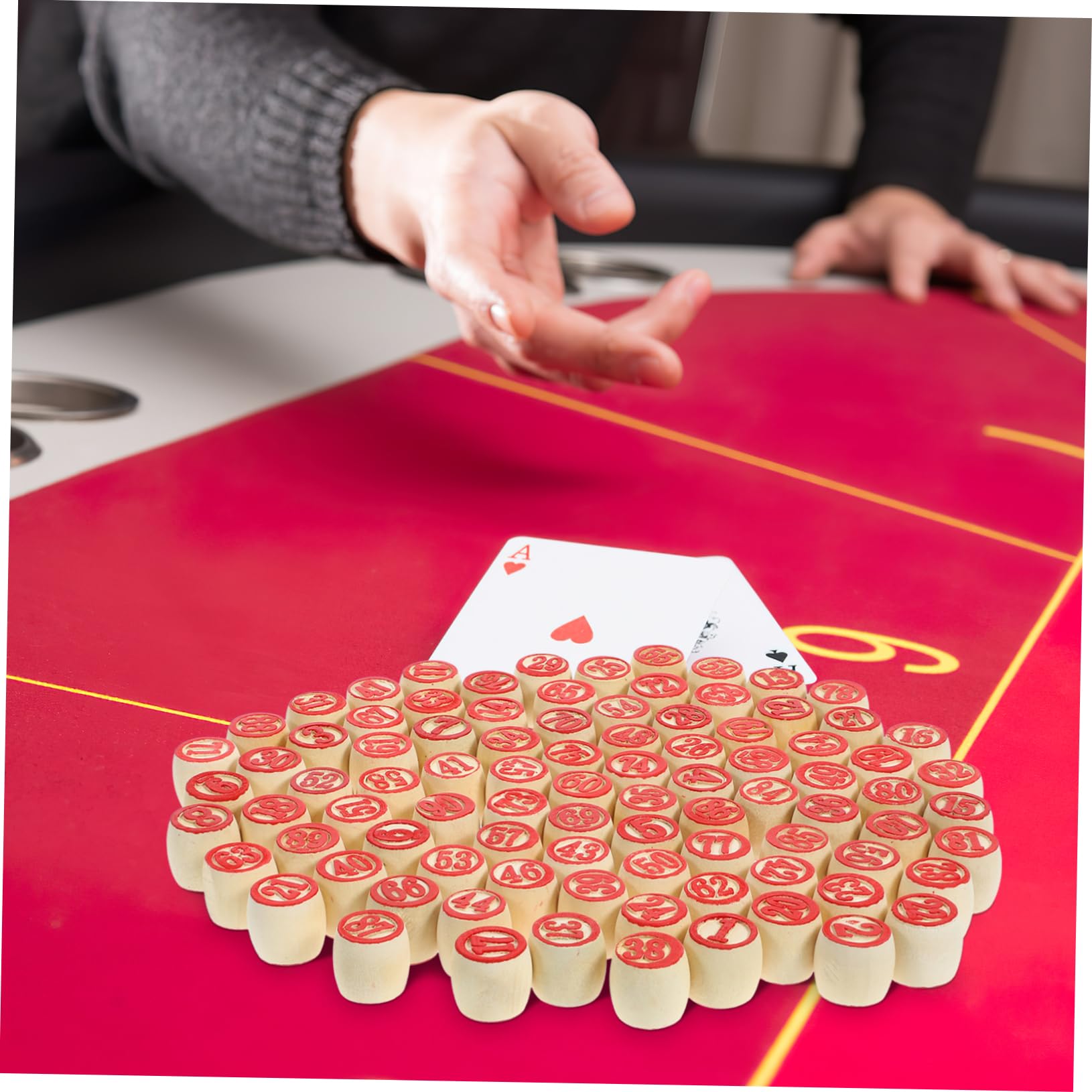 Gioco Numerico in Legno Set 1 Lotto Russo per Adulti