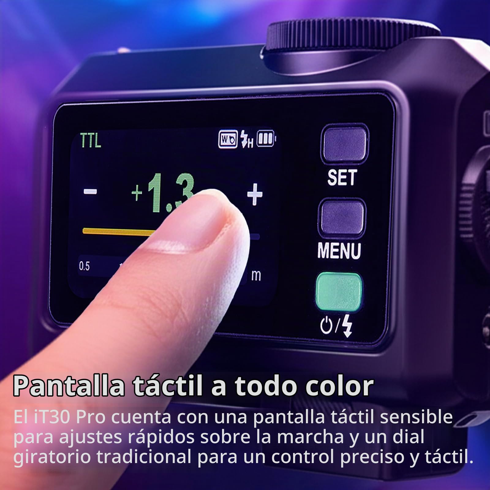 Flash Godox IT30Pro C para Canon, IT30ProC IT30PROC TTL HSS 1/8000s Mini Flash Camera, Compatible con Cámara Canon EOS R RP R5 R6 R3 R7 R8 R10 R100 M3 M5 M6 M50 R5 Mark II R6 Mark II