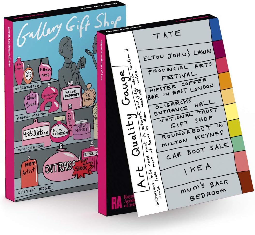 Royal Academy Grayson Perry Set of 6 Art Greeting Cards (12 x 17 cm)