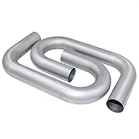 Vista 47 de FORTLUFT - Tubo de escape doblado (bypass del eje trasero, 2.50"/63.5mm)