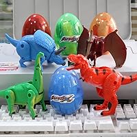 Vista 7 de 4 Pack Different Hatching Eggs Dinosaur Toys for 3+ Year Old Kids,Magic Egg that Hatch Dinosaurs Toy for Boy Girl Dino Fans,Deformation