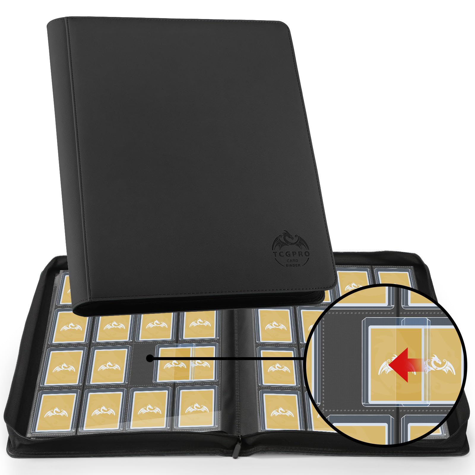 Album Carte Collezionabili con capacità di 480 Carte - Raccoglitore per