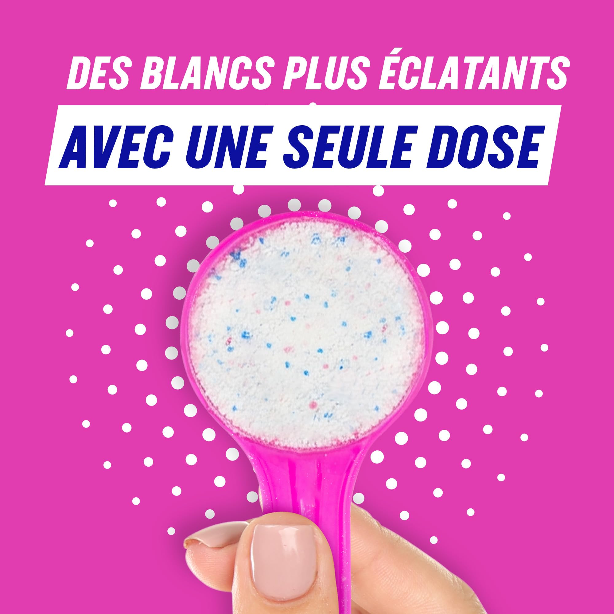 Vanish Oxi Action Poudre Détachant textile et Raviveur de Blancheur - Efficace sur les tâches tenaces - 2,7kg