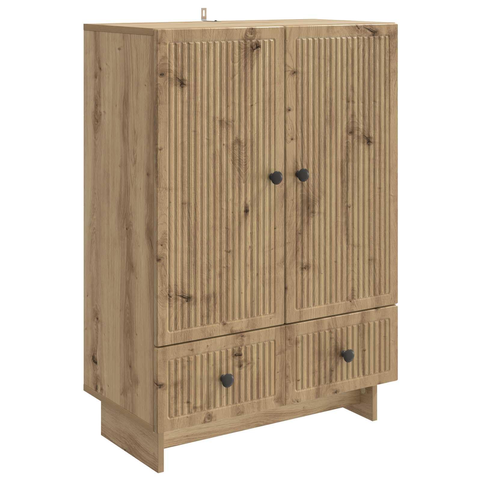 Tabla alta de madera para salón y pasillo ideal como mueble organizador de vajilla moderno