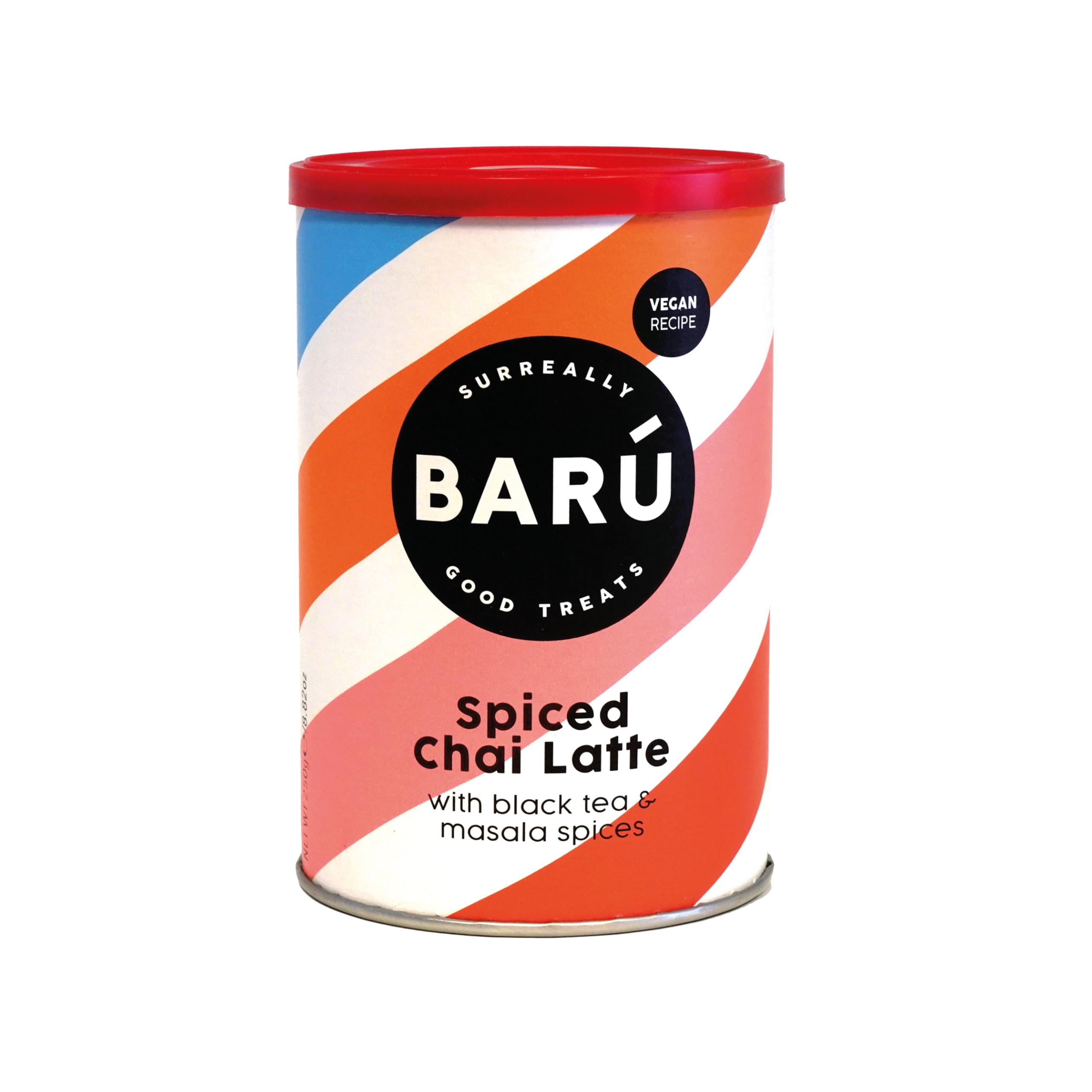BARÚ Mixpack Chai Latte – Épicé, Vanille, Pink & Golden – 4 x 250 g – 64 portions