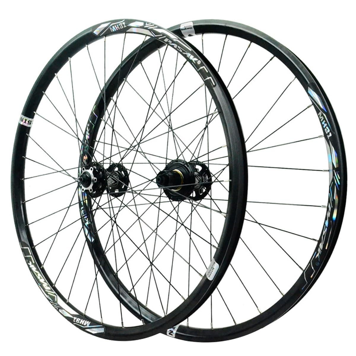 HOMSXPAC MTB Bicycle Wheelset 26 Inch 27.5 29 er, Double Wall Aluminum Alloy 360 Sounds for AM/DH Mountain Bike Wheels Disc Brake 7-12 Speed Cassette