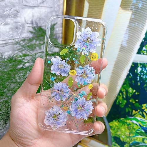 Miniatura 6 de Abbery Funda diseñada para iPhone 11 Pro, bonita funda con purpurina brillante transparente con diseño de silicona suave, goma de poliuretano