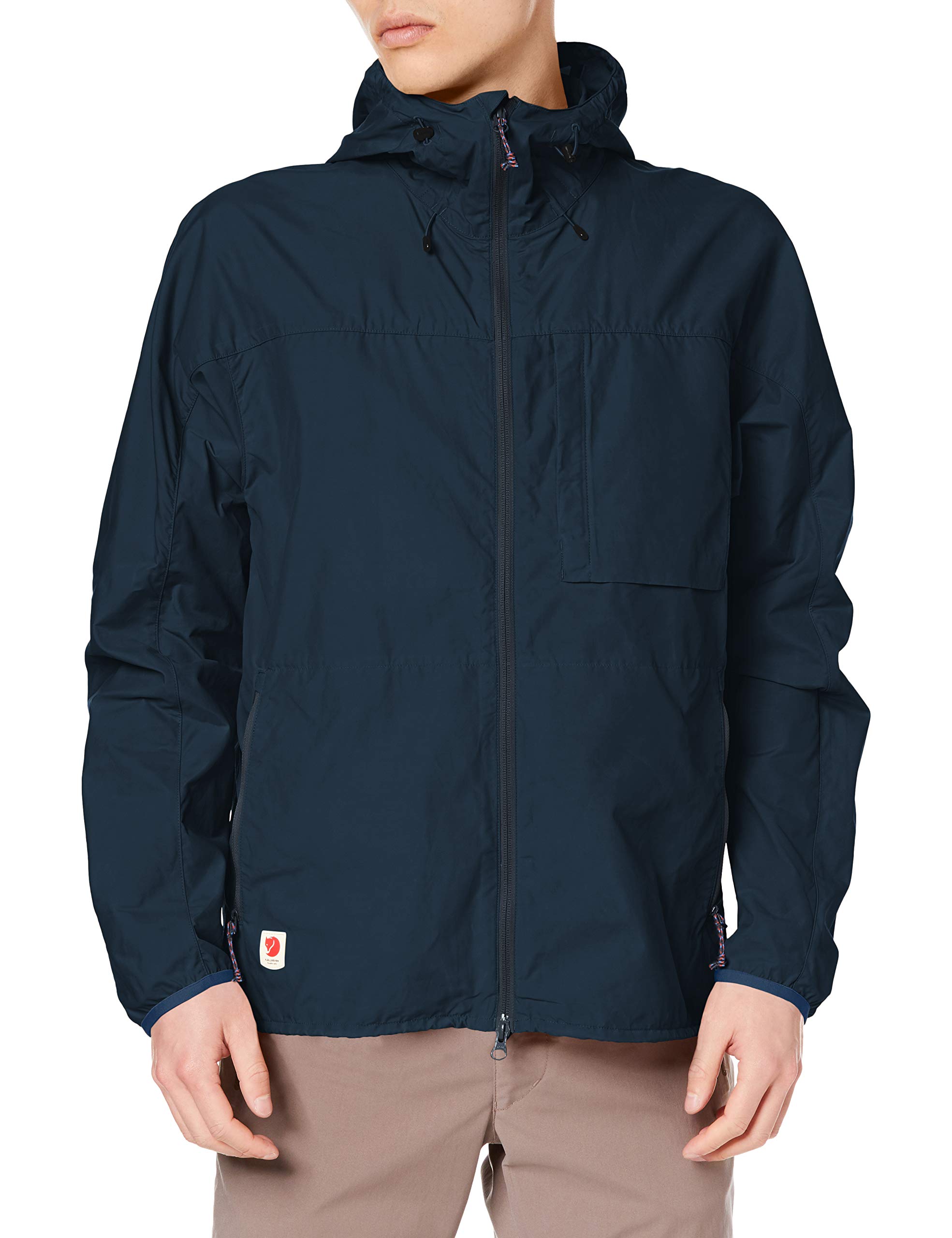 Fjällräven High Coast Wind Men's Wind Jacket - Wind Resistant Shell, Lightweight Fabric, Packable Design - Hiking, Trekking