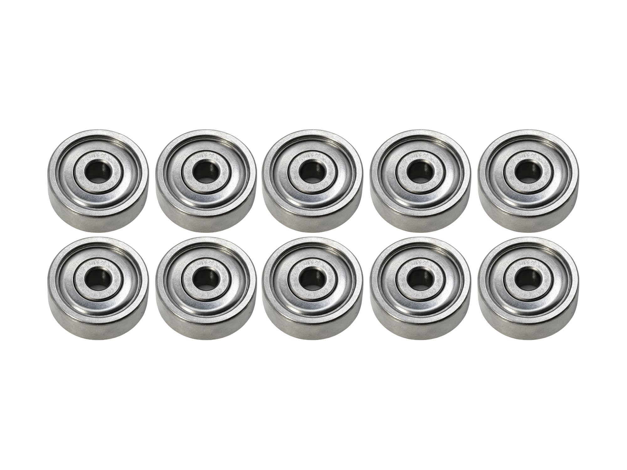 Edelstahl Kugellager S633 ZZ 3x13x5 mm NIRO 50 Stück - rcbay | rostfreies Rillenkugellager beidseitig gedichtet