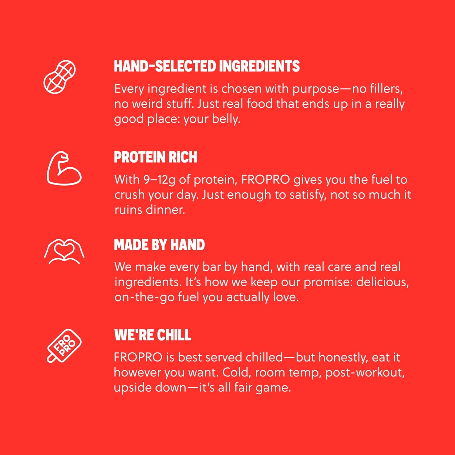 FROPRO Plant Protein Snack Bars - Plant Based Protein Bars, All-Natural, Gluten, Dairy, & Soy Free, High Protein Bars with Low Calories | Toasted Mallow, 24 Pack