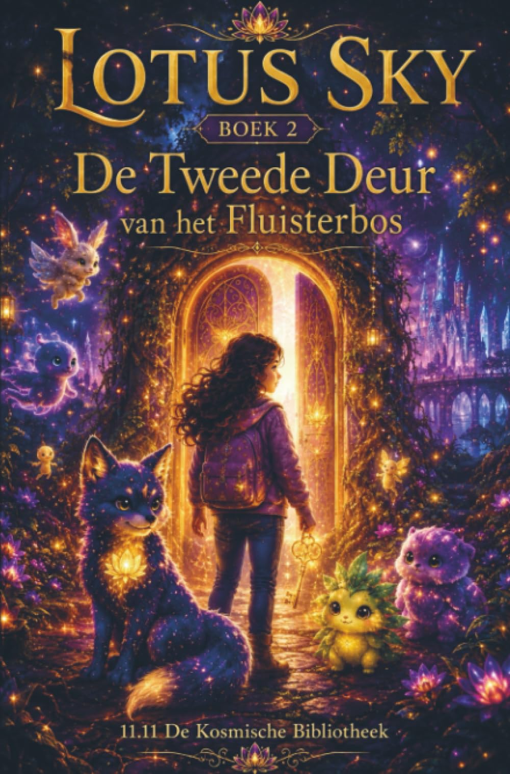 Lotus Sky – Boek 2: De Tweede Deur van het Fluisterbos: 11.11 De Kosmische Bibliotheek