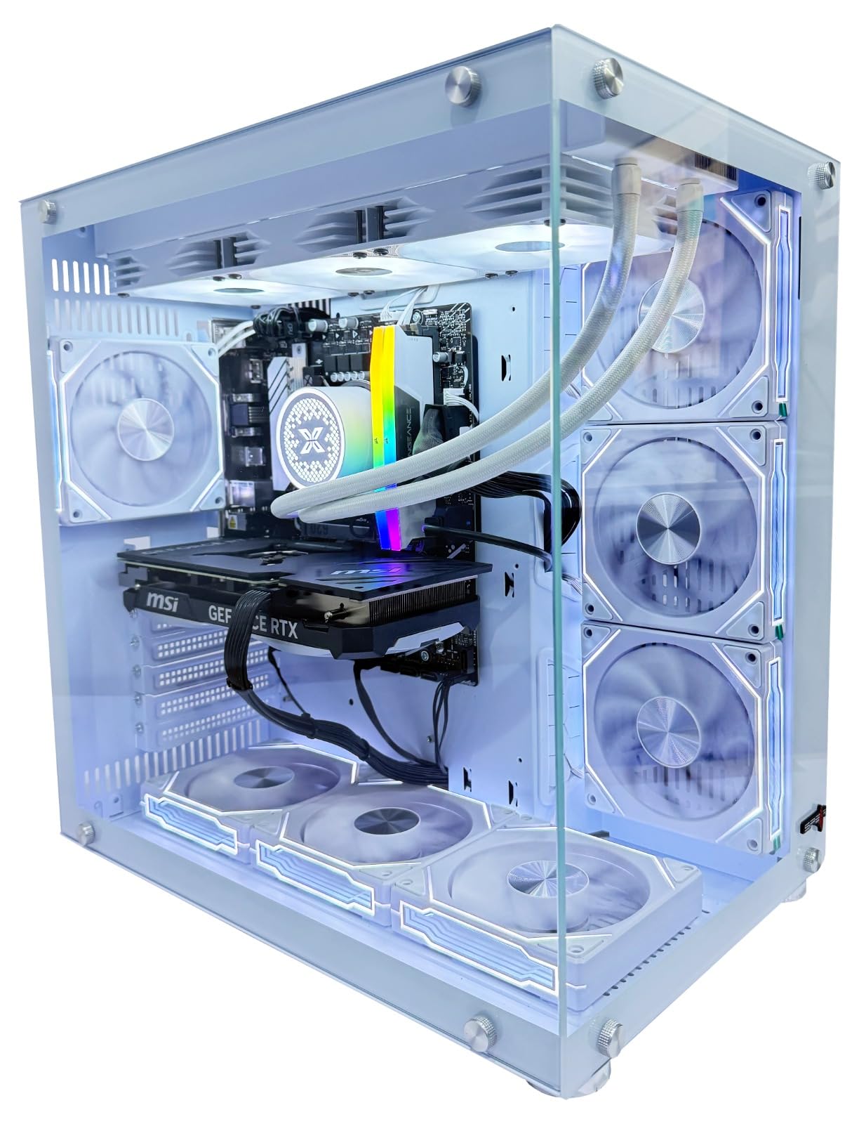 CPU i7 14700kf b760m DDR5 32GB VENGEANCE Gaming PC - Intel Core i7