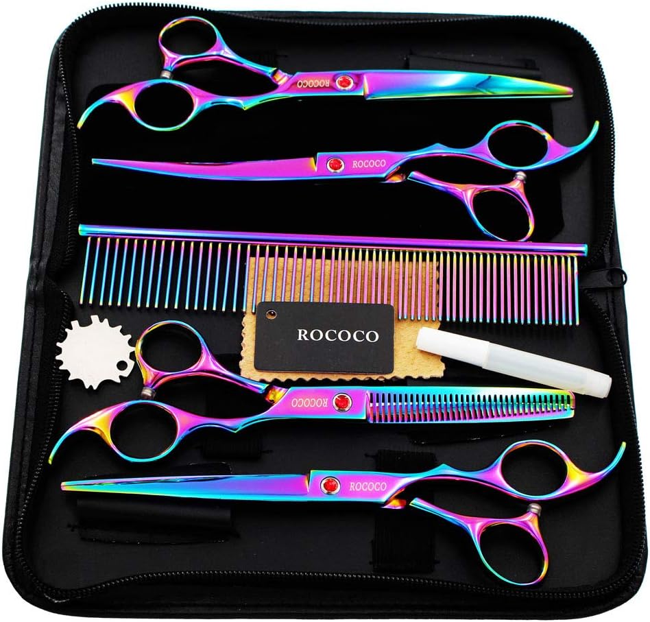 set da barbiere con pettini