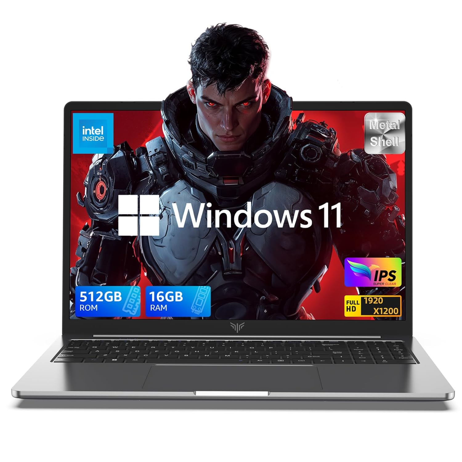 Newest 16.0-inch Laptop, 16GB DDR4 512GB SSD, Windows 11 Laptop with Intel 12th Quad-Core Processor(Up to 3.6GHz), 1920P FHD Display, Metal Shell,...