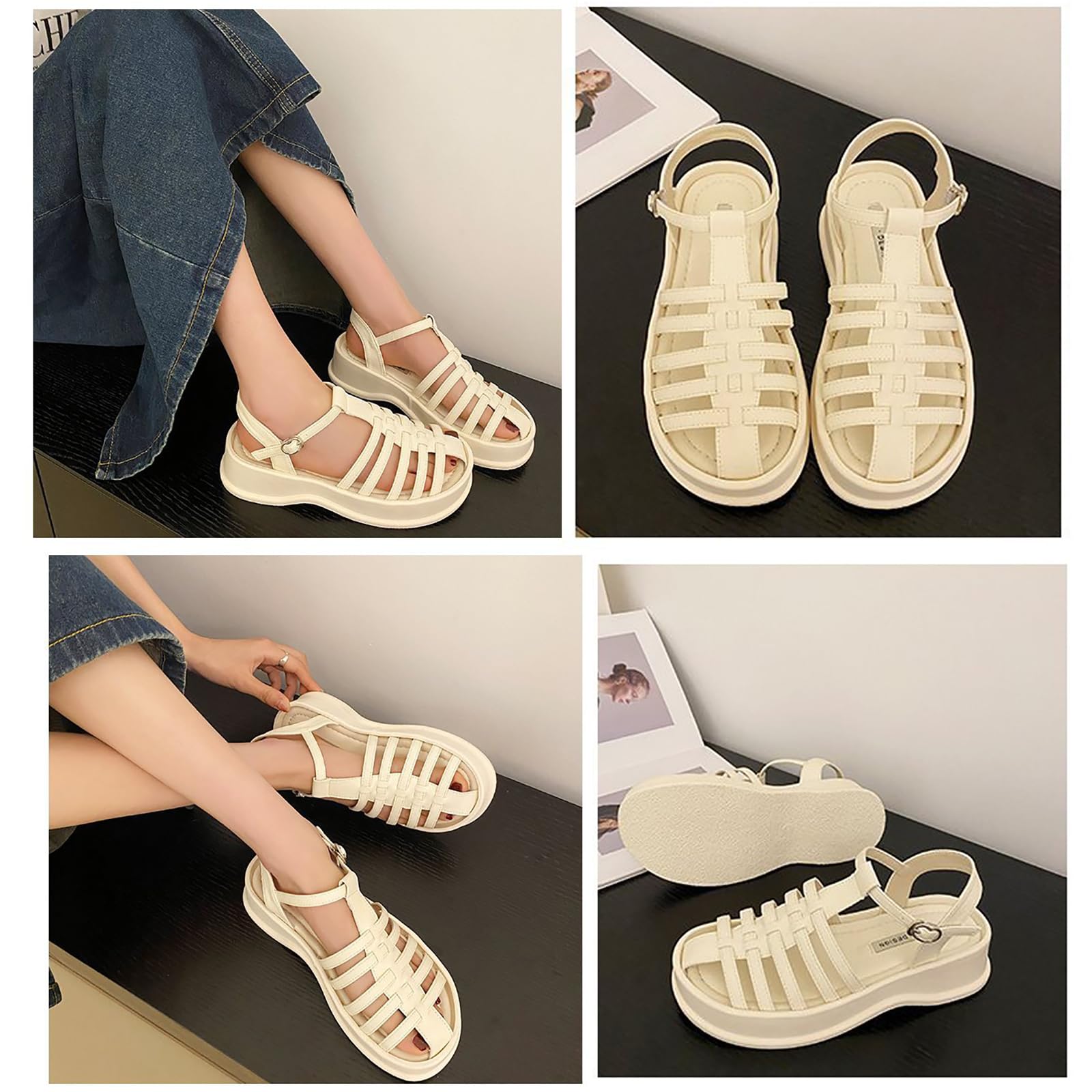 Women's Lace Up String Sandals, Women's Gladiator Sandals Summer Strappy Criss Cross Open Toe Knee High Flat Sandal, Beach Slippers Dress Shoes(Size:39 EU,Color:Gold Women's Lace Up String Sandals, Women's Gladiator Sandals Summer Strappy Criss Cross Open Toe Knee High Flat Sandal, Beach Slippers Dress Shoes(Size:39 EU,Color:Gold