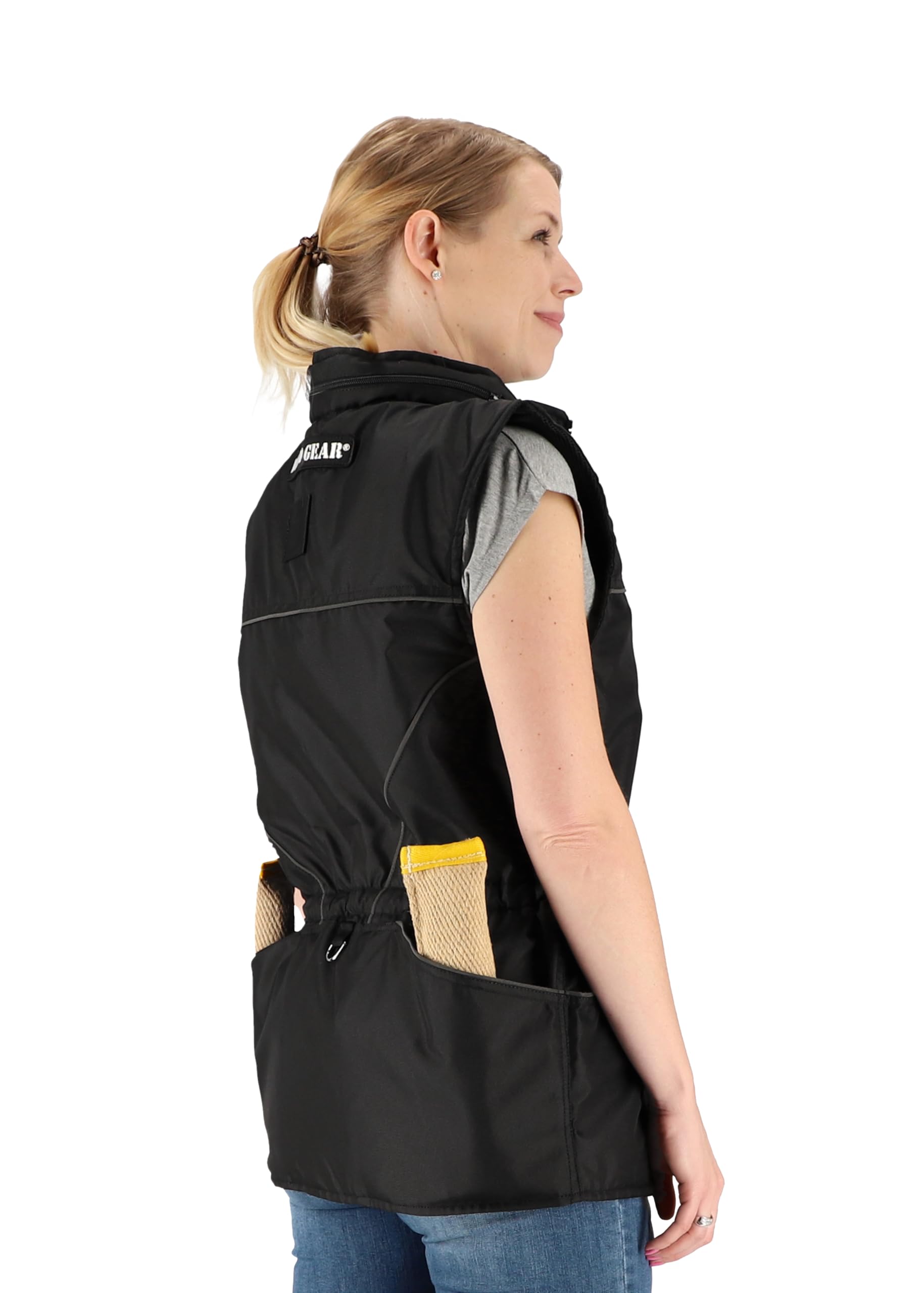 Dingo Gear - Gilet da allenamento per tutte le stagioni con cappuccio