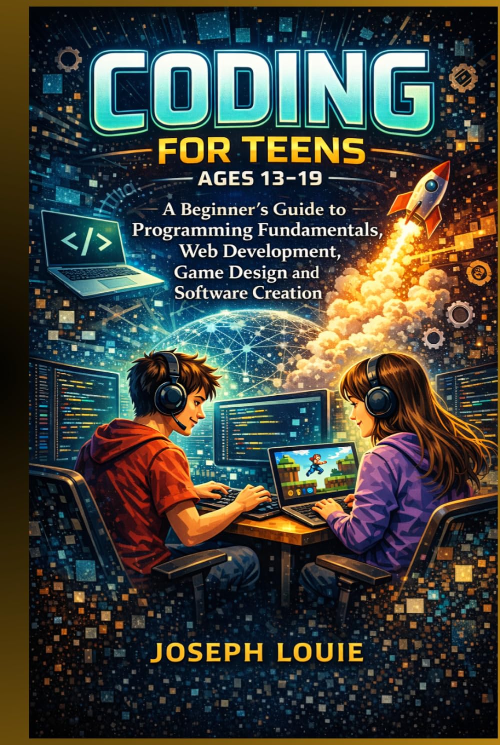 CODING FOR TEENS AGES 13-19: A Beginners Guide to Programming Fundamentals, Web Development, Game Design and Software Creation