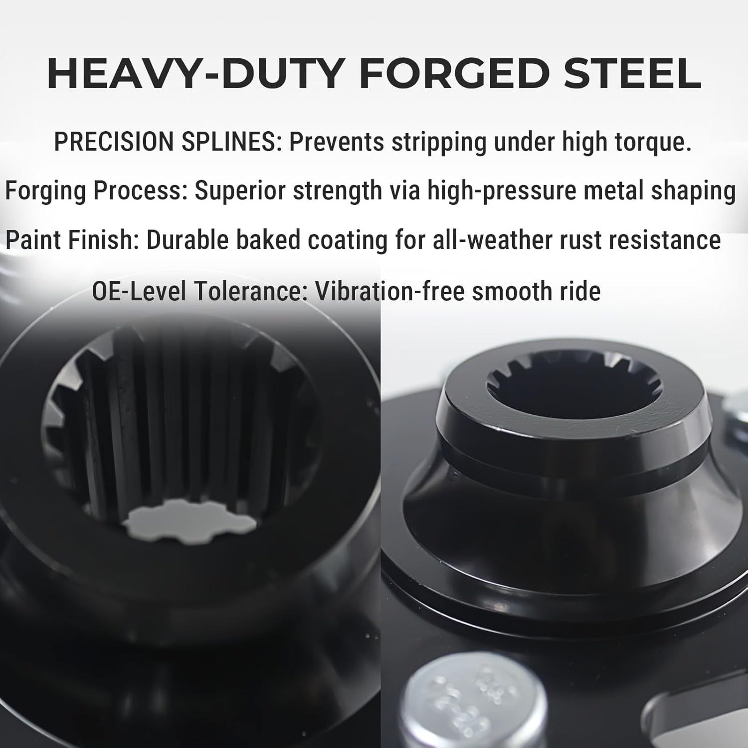 Wheel Hub Replacement for Toro Workman MD, MDX, MDX-D, 1100, 1110, 2100, 2110, Twister 1400, 1600 Utility Vehicles - Replaces OEM 104-1675