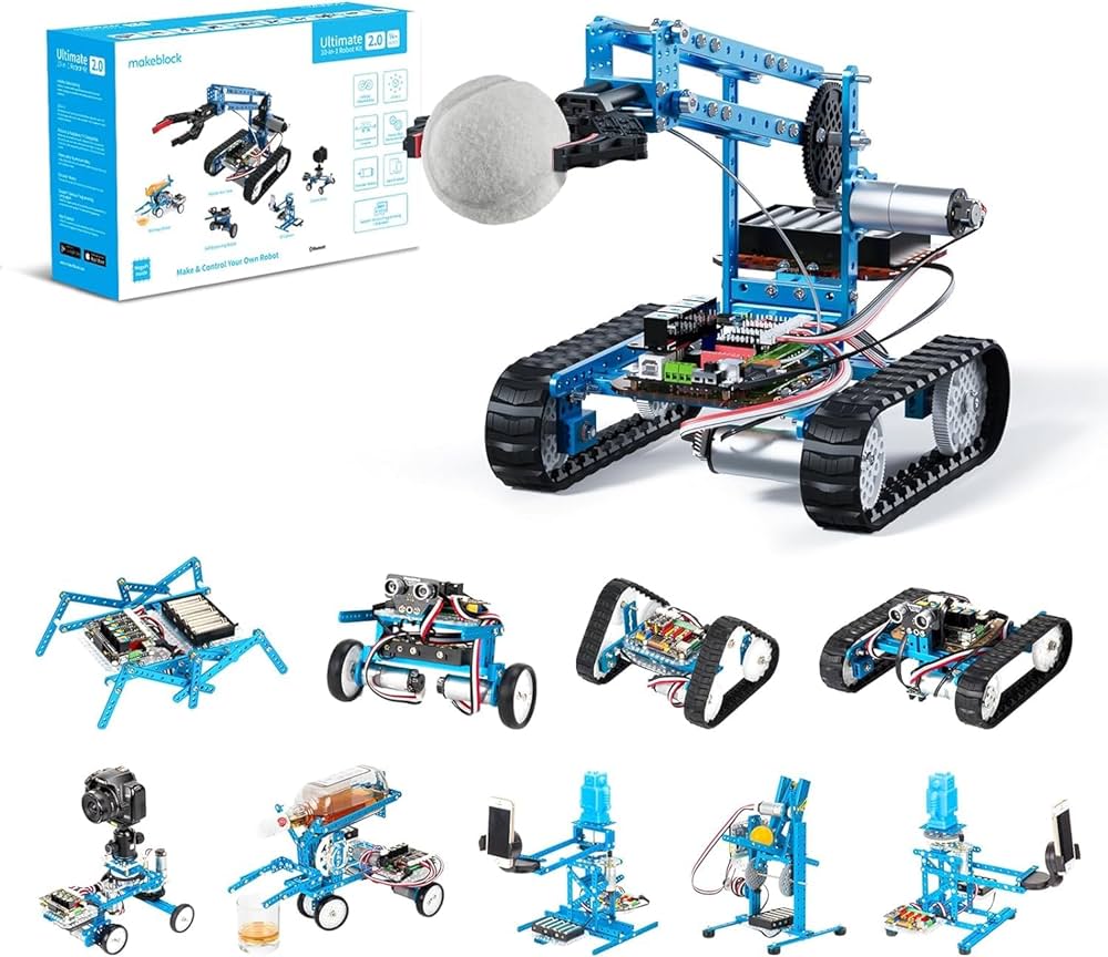 Makeblock Ultimate 2.0 ＆mBotと改造パーツセット Makeblock mBot Ultimate Robot to Build 10 in 1, STEM Toys