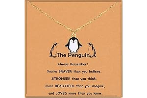 Enchanting Penguin Necklace: A Timeless Treasure for Penguin Lovers