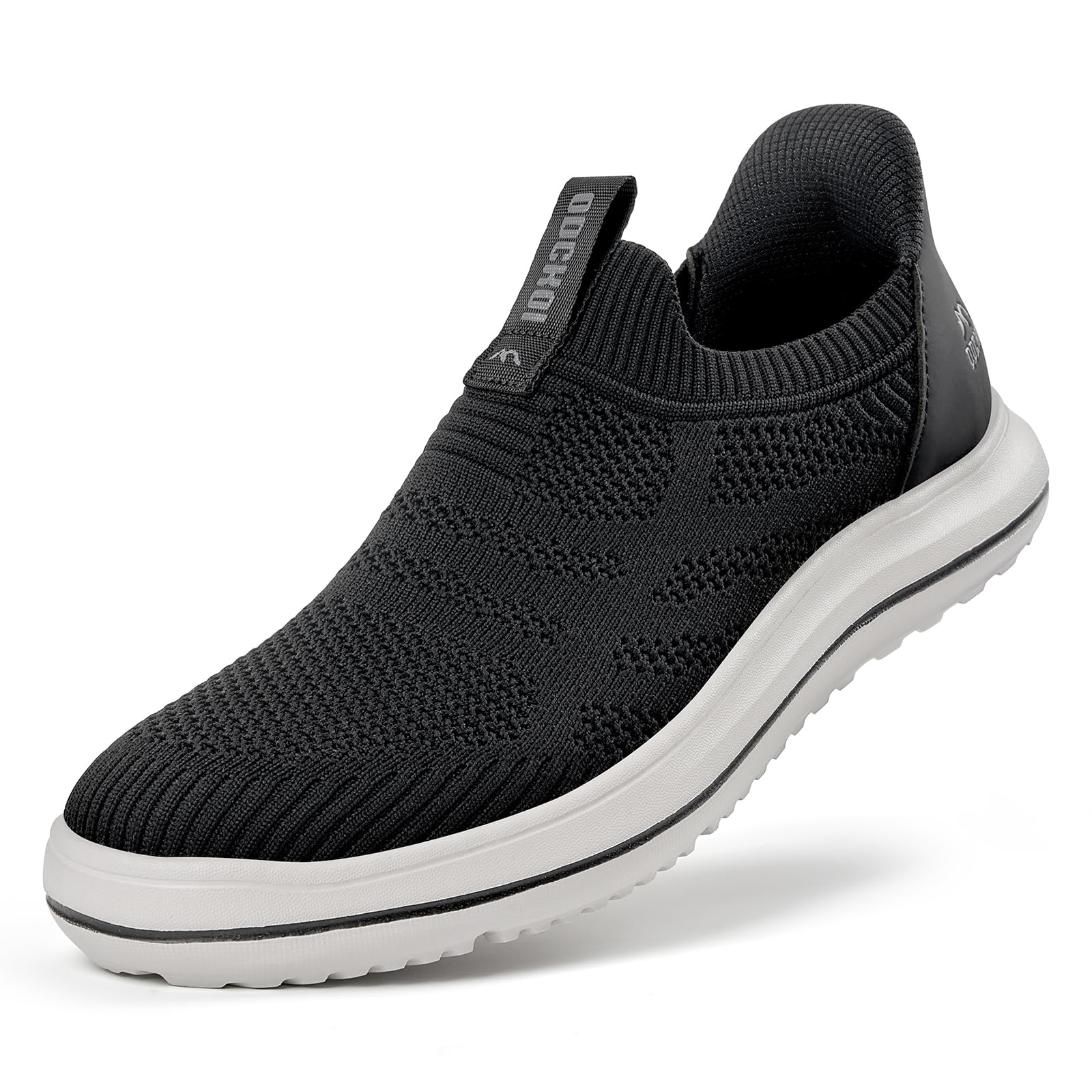ODCKOI Slip on Sneaker Herren - Leichte Schlupfschuhe Atmungsaktive Sportschuhe Ohne Schnürsenkel Leichtgewicht Turnschuhe Mesh Casual Bequem Freizeitschuhe