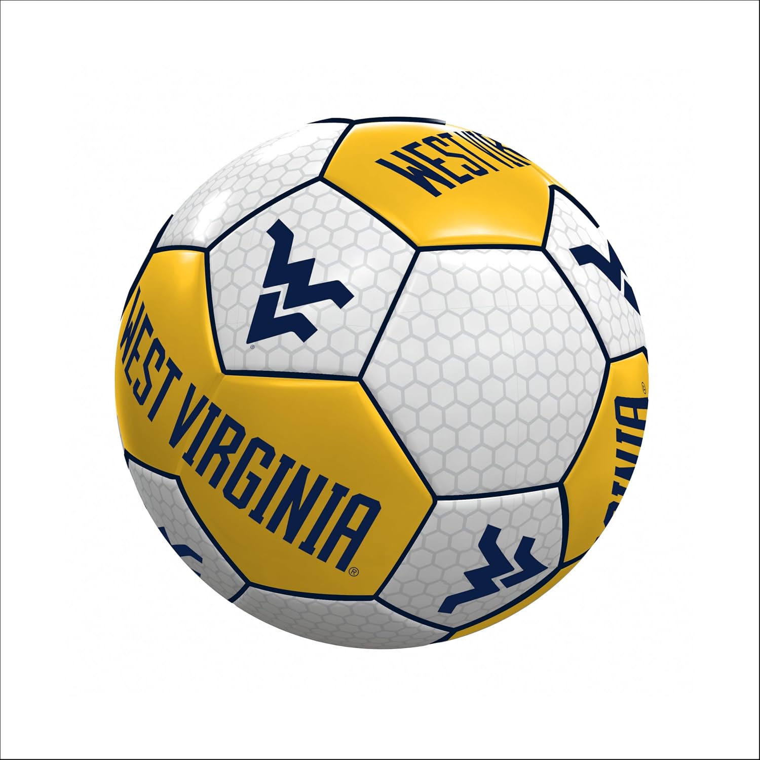 Logo Brands West Virginia Mini Soccer Ball