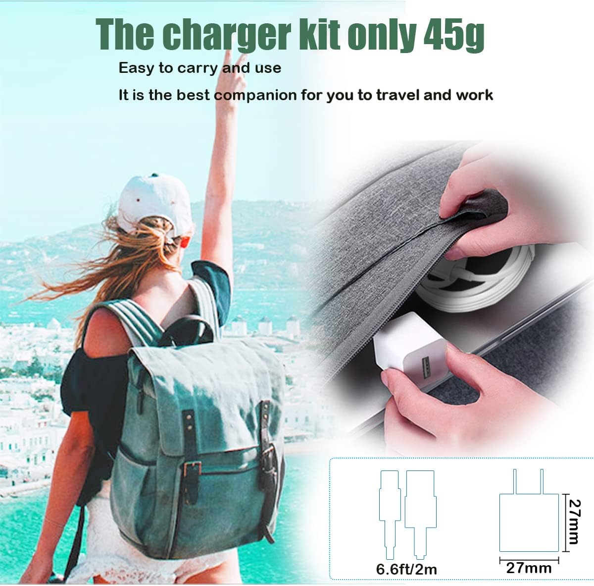 Apple MFi Certified iPhone Charger,2Pack Long 6FT Lightning Cable Cord with Apple Chargers Fast Quick Charging Travel Cube Block USB Wall Adapter for iPhone 11/12/13/14/XS Max/XR/X/8/8 Plus/7/6/SE : Cell Phones & Accessories