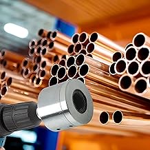 3 Pack Pipe Cleaning Brush 15mm and 22mm for 3/4" Drill, Metal Tube Cleaner with Electric Hex Head, Compatible with Replacement Heads for