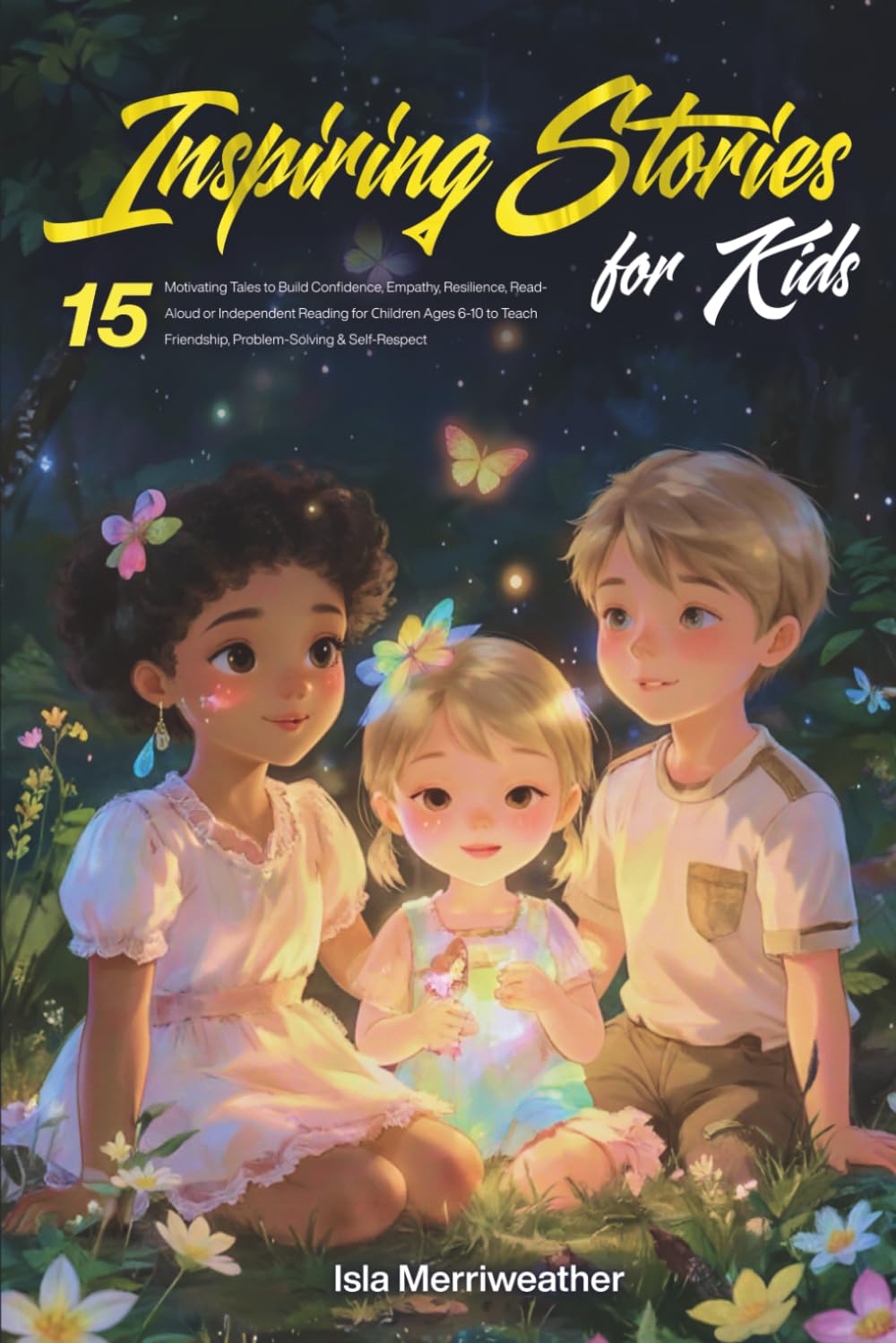 Inspiring Stories for Kids: 15 Motivating Tales to Build Confidence, Empathy, Resilience, Read-Aloud or Independent Reading for Сhildren Ages 6-10 to Teach Friendship, Problem-Solving & Self-Respect