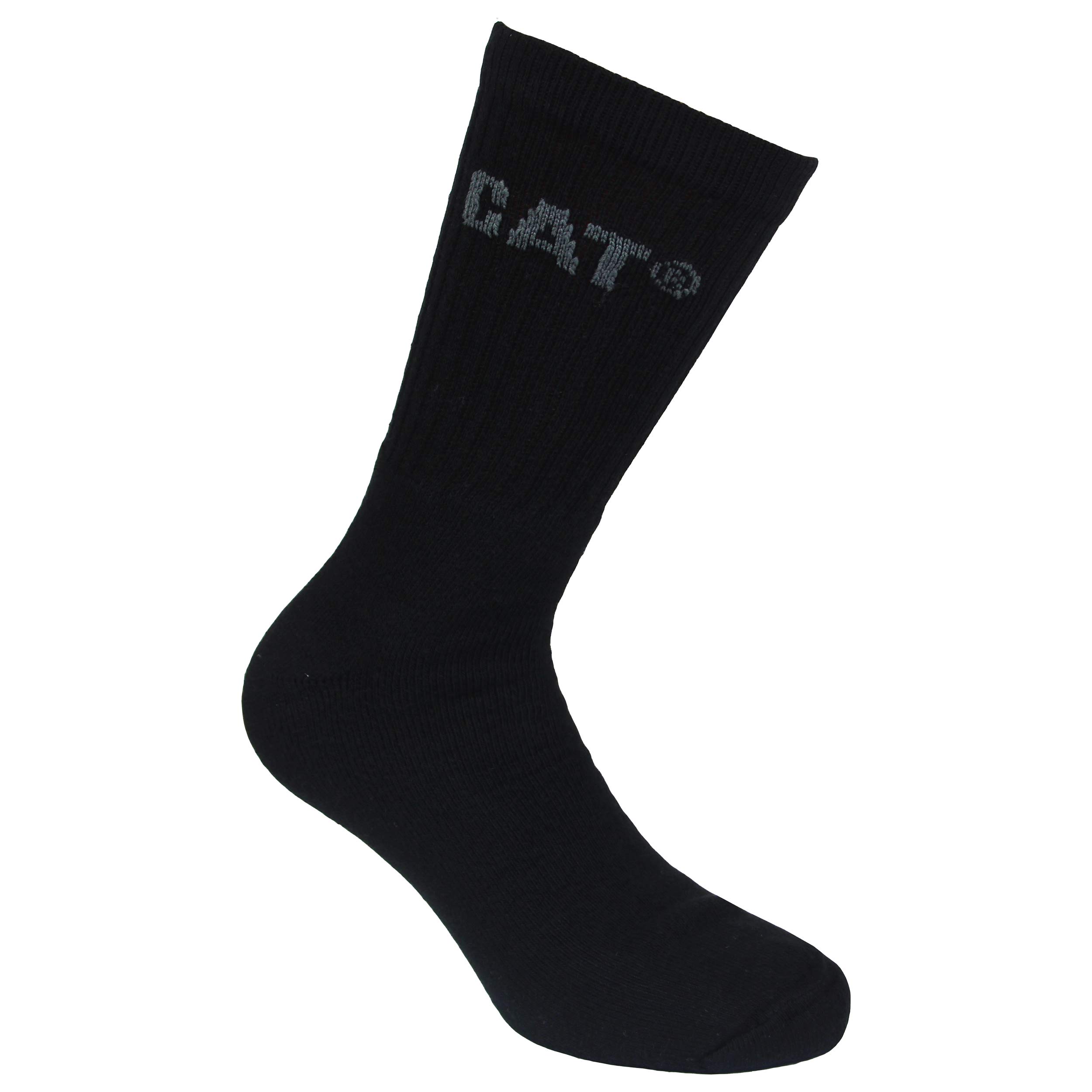 Caterpillar Performance Socks 10 Paia Calze Uomo, Soletta e Collo del Piede in Spugna, Punta e Tallone Rinforzati, Cotone