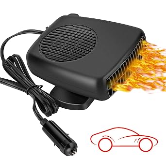 Car Heater, Portable Car Heater 12V 150W Car Windshield Defogger Fast Heating & Cooling Fan 2 in 1 Modes Car Heaters for Vehicle