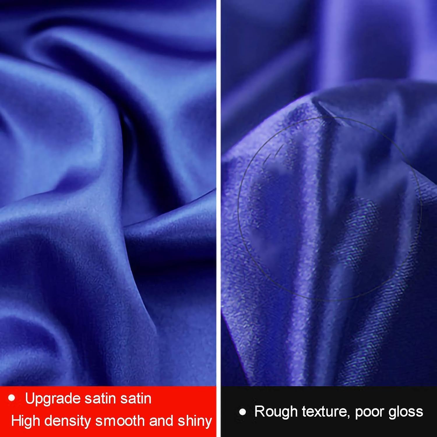 LNNW Tessuto di raso di seta largo 150 cm Materiale di rivestimento Sartoria Matrimonio Prom Tessuto di raso di seta 2 m per abbigliamento, arte e artigianato, cucitura