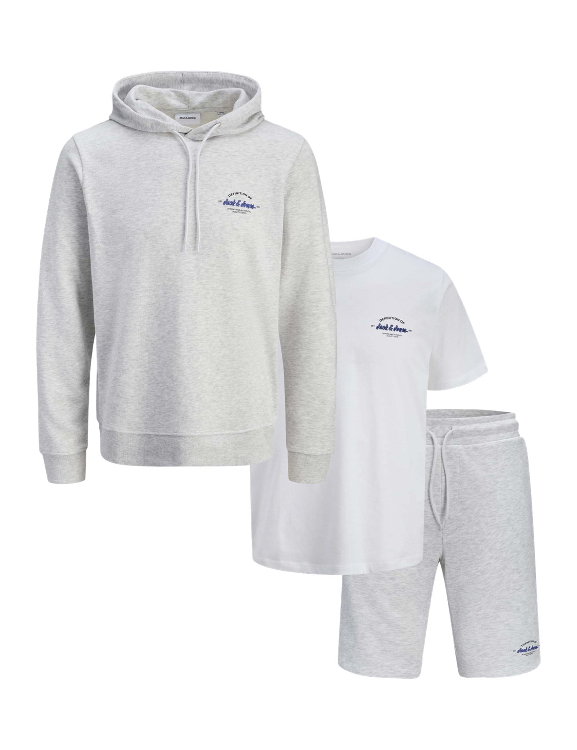 JACK & JONES Jjbrandon Sweat Hood Set Mp
