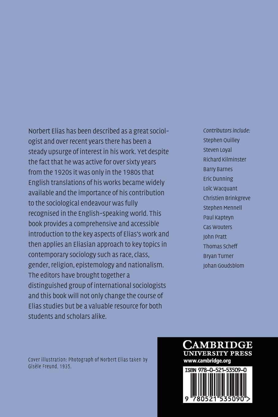 The Sociology of Norbert Elias
