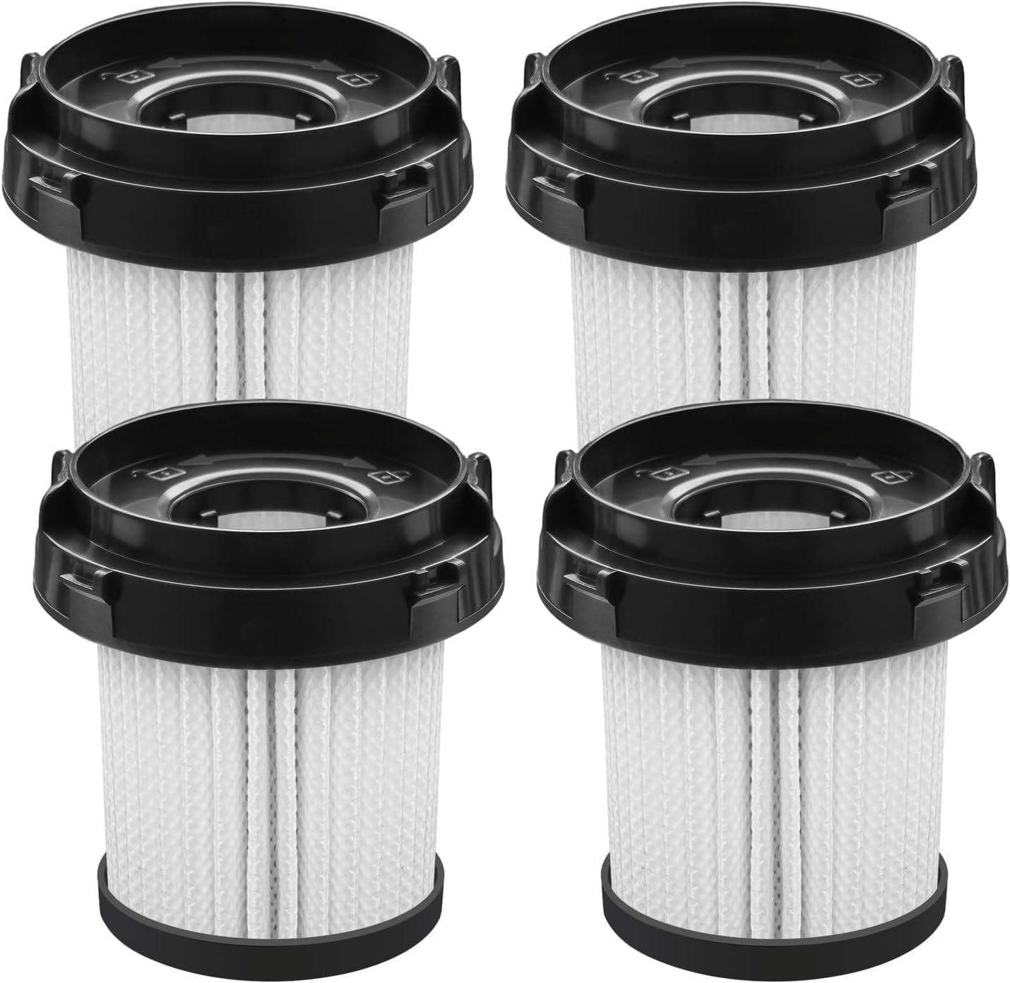 Muvzeznli filter compatible with MONSGA MV3 cordless vacuum cleaner (4Pack)