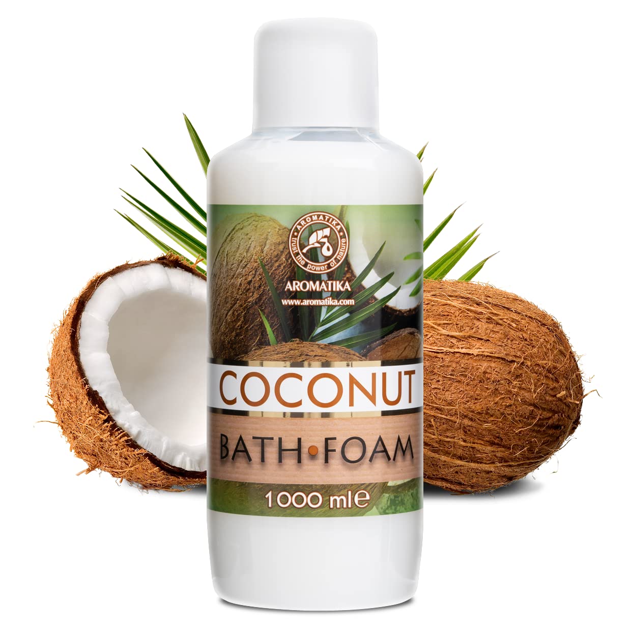 Espuma Baño de Coco 1000ml - Belleza - Cuidado del Cuerpo - Bienestar - Relajación - Aromaterapia - Spa - Baños de Burbujas -Fragancia Exótica