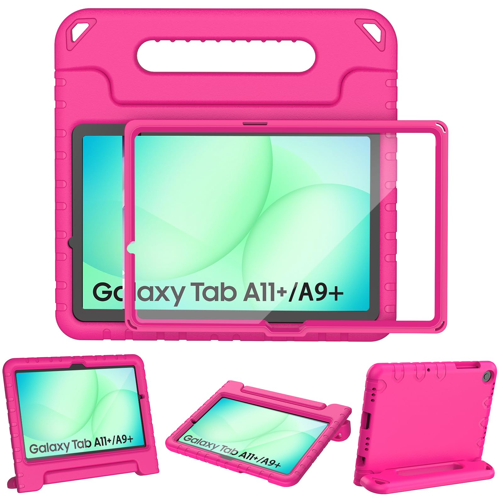 Funda infantil para Samsung Galaxy Tab A11+ y A9+ Plus de 11 pulgadas antishock con protector 8