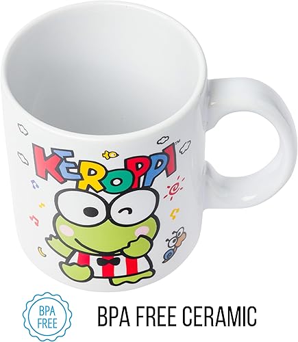 Miniatura 85 de Silver Buffalo Sanrio Hello Kitty and Friends Kuromi Poses - Taza de cerámica, 20 onzas