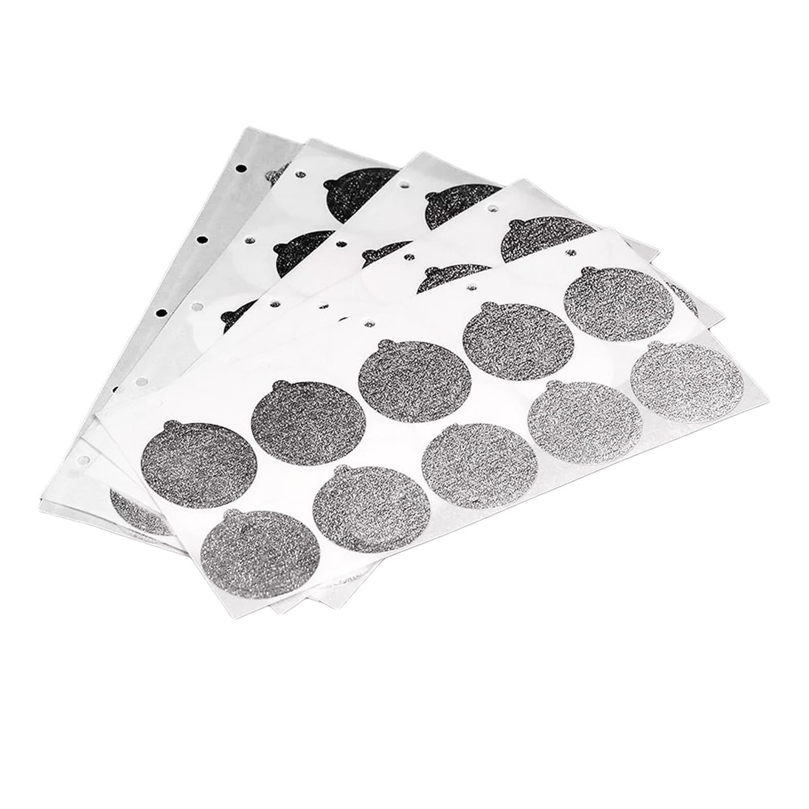 VlHpnpe Of 100 Coffee Pods Sealing Cover Foil Lid Silver Coffees Powder Cup Stickers Perfect for Home and Commercial Use VertuoLine Replacement Foils