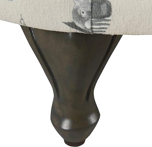 Miniatura 8 de HomePop Decoración del hogar  Cama curvada tapizada para mascotas  Camas y muebles de lujo para gatos y perros  Cama redonda para mascotas creada